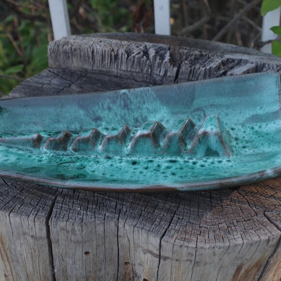 Vintage Pottery Art Ashtray - Picture 5 of 8